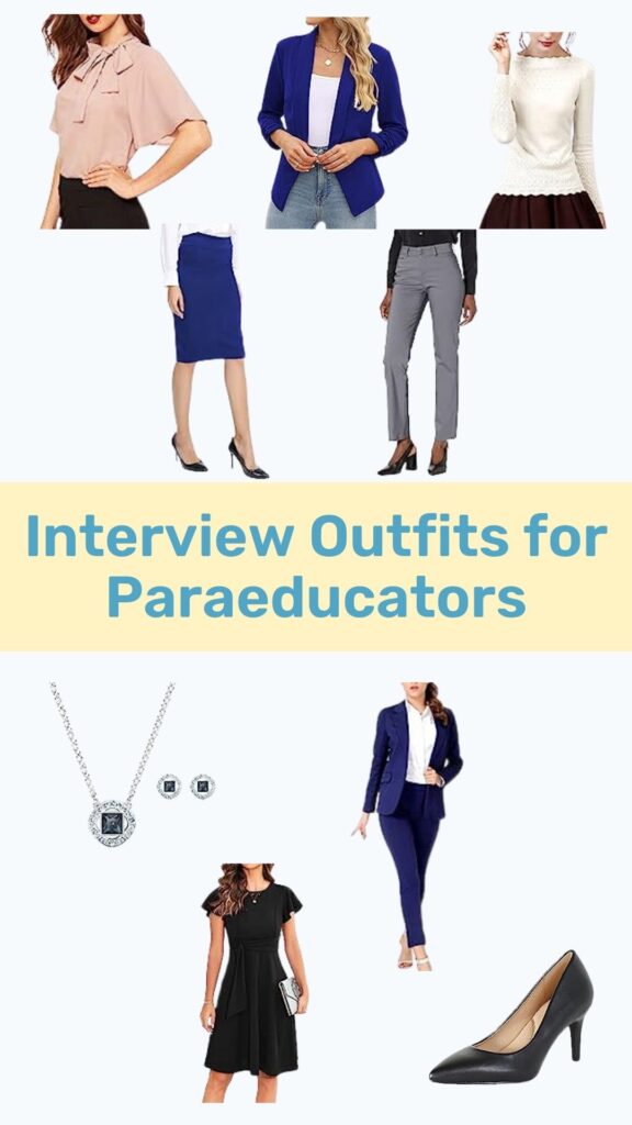 interview outfits for paraeducators - a para pro pin