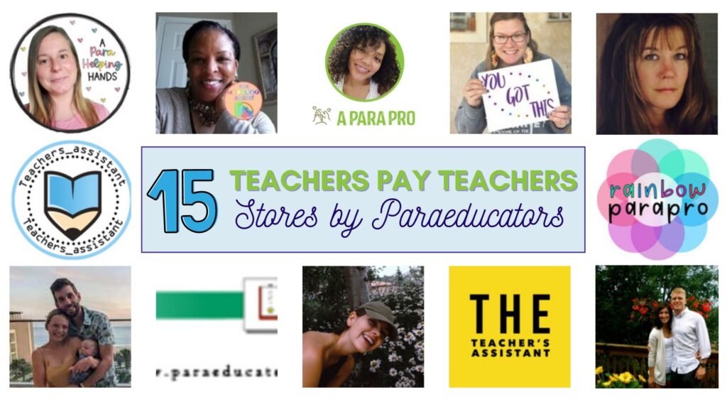 15 teachers pay teachers stores by paras - a para pro featured image