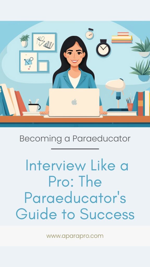 interview like a pro-guide for paras - a para pro pin