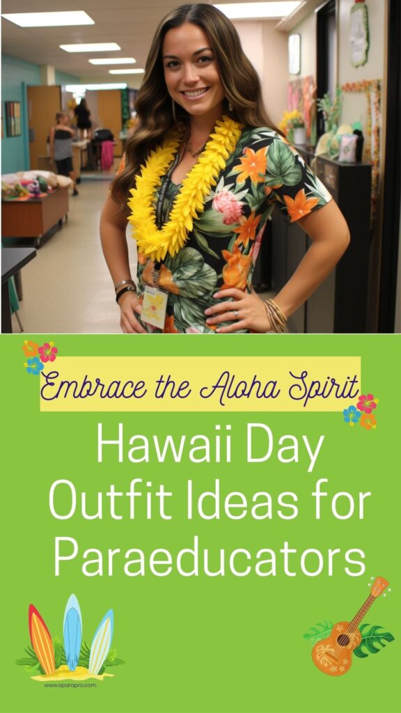 hawaii day outfit ideas for paras - a para pro pin